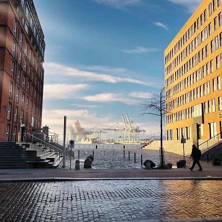 Апартаменты Loft-Panoramablick-Hafen & Elbe! Гамбург Экстерьер фото