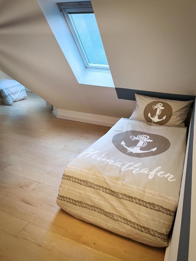 Апартаменты Loft-Panoramablick-Hafen & Elbe! Гамбург Экстерьер фото