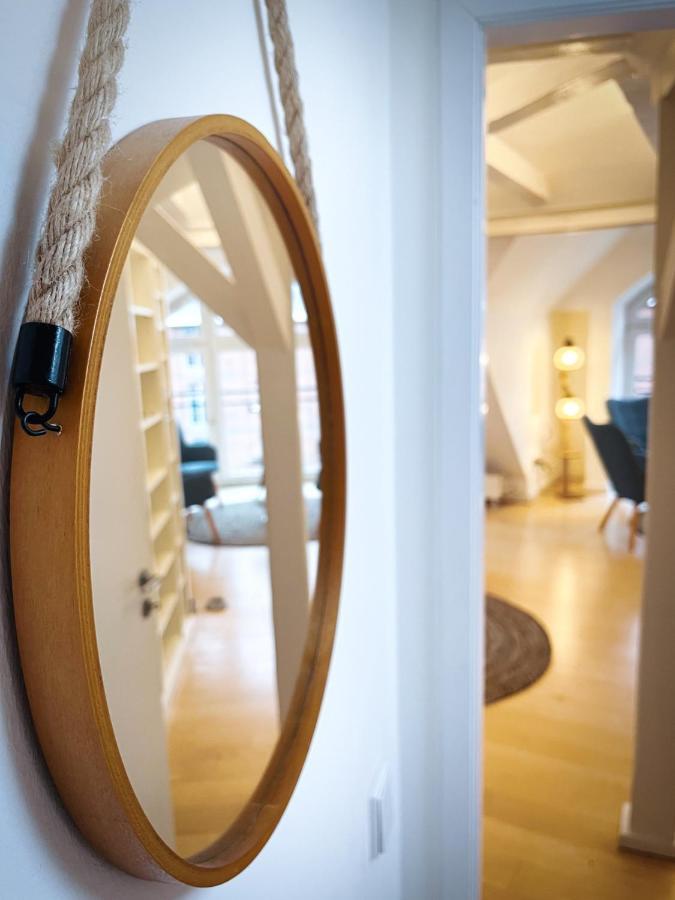 Апартаменты Loft-Panoramablick-Hafen & Elbe! Гамбург Экстерьер фото